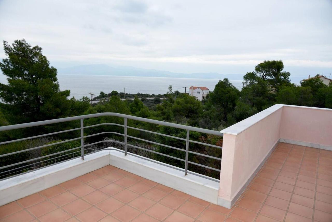 Vila Amalia Theologos  Bagian luar foto